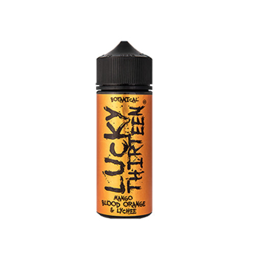 Lucky Thirteen | Botanicals Mango, Blood Orange & Lychee 100ml | Vapestore UK Lucky Thirteen | Botanicals Mango, Blood Orange & Lychee 100ml | Vapestore UK