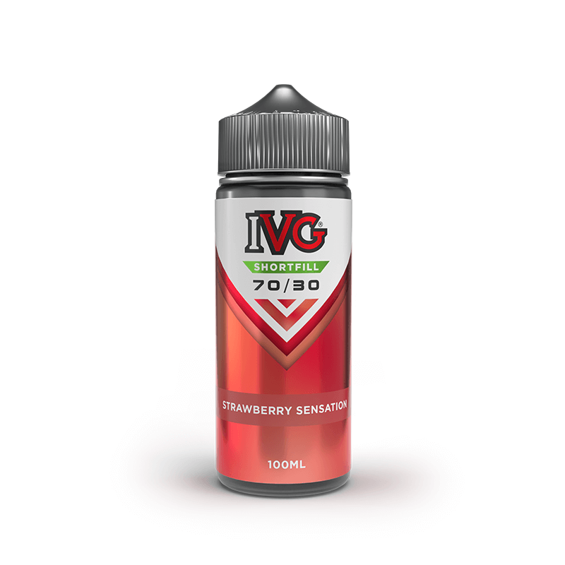 IVG Strawberry Sensation E-liquid Shortfill 100ml | Vapestore UK IVG Strawberry Sensation E-liquid Shortfill 100ml | Vapestore UK