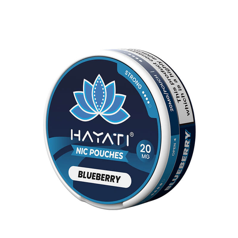 Hayati Blueberry Nicotine Pouches 12mg/20mg/30mg 20 Pack | Vapestore UK Hayati Blueberry Nicotine Pouches 12mg/20mg/30mg 20 Pack | Vapestore UK