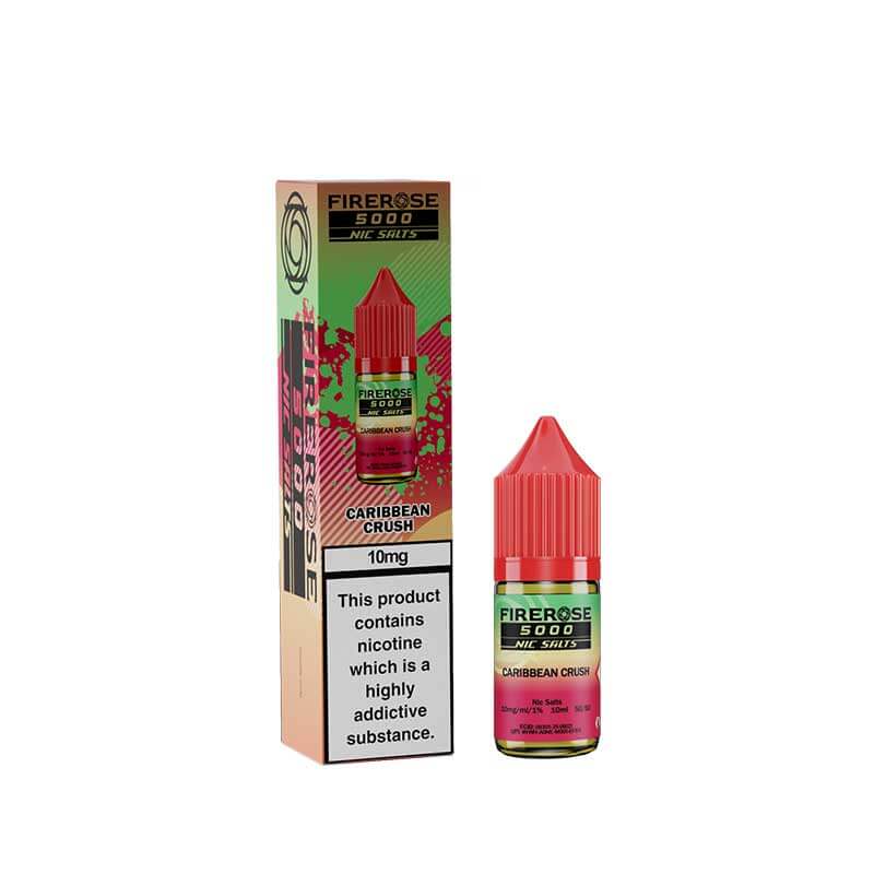 Elux Firerose 5000 Caribbean Crush Nic Salt 10ml | Vapestore UK Elux Firerose 5000 Caribbean Crush Nic Salt 10ml | Vapestore UK