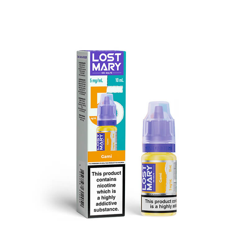 Lost Mary Gami 10ml Nic Salt | Vapestore UK Lost Mary Gami 10ml Nic Salt | Vapestore UK