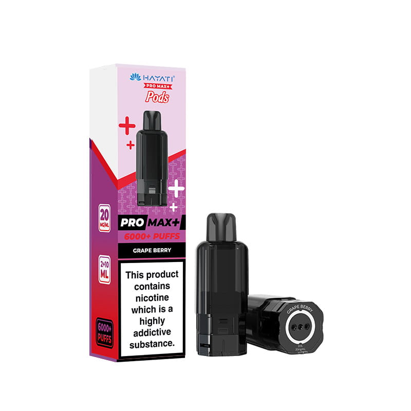 Hayati Pro Max + Grape Berry Prefilled Pod Refill 20mg | Vapestore UK Hayati Pro Max + Grape Berry Prefilled Pod Refill 20mg | Vapestore UK