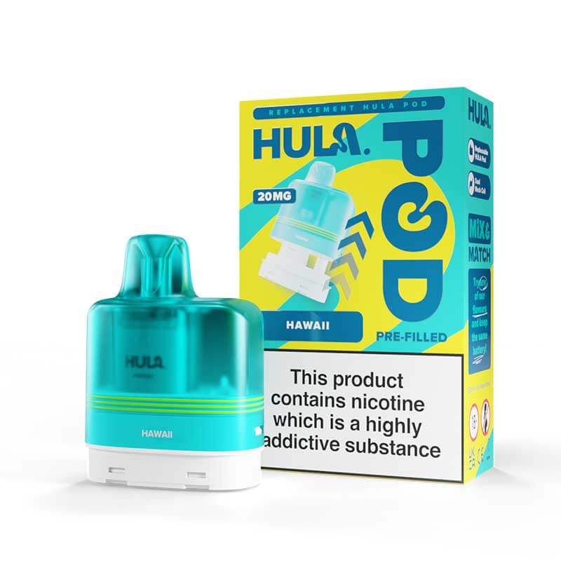 Hula 7000 Hawaii Prefilled Refill Pod 20mg | Vapestore UK Hula 7000 Hawaii Prefilled Refill Pod 20mg | Vapestore UK