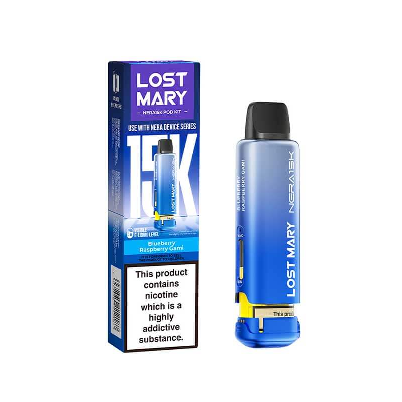 Lost Mary Nera15K Refill Pods Blueberry Raspberry Gami (20mg) | Vapestore UK Lost Mary Nera15K Refill Pods Blueberry Raspberry Gami (20mg) | Vapestore UK