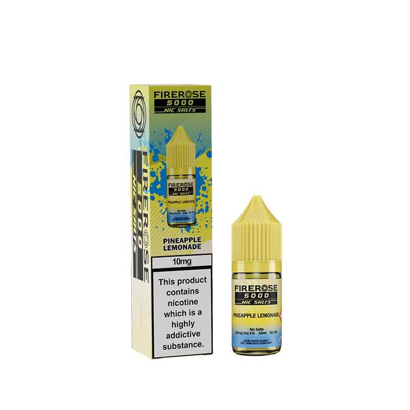 Elux Firerose 5000 Pineapple Lemonade Nic Salt 10ml | Vapestore UK Elux Firerose 5000 Pineapple Lemonade Nic Salt 10ml | Vapestore UK