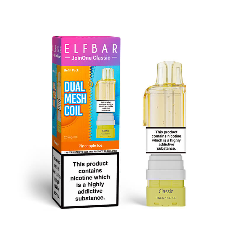 Pineapple Ice Elf Bar JoinOne Prefilled Pod 20mg | Vapestore UK Pineapple Ice Elf Bar JoinOne Prefilled Pod 20mg | Vapestore UK