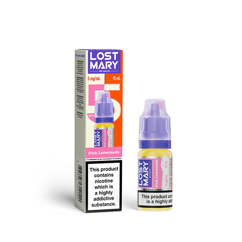 Lost Mary Pink Lemonade 10ml Nic Salt | Vapestore UK Lost Mary Pink Lemonade 10ml Nic Salt | Vapestore UK