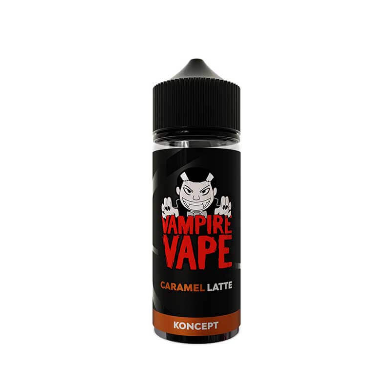 Vampire Vape Desserts Caramel Latte 100ml Shortfill | Vapestore UK Vampire Vape Desserts Caramel Latte 100ml Shortfill | Vapestore UK