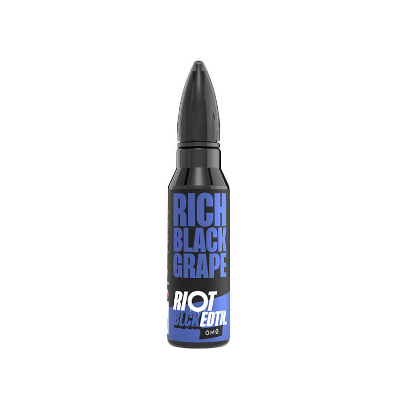 Riot Squad Rich Black Grape E-Liquid Black Edition 50ml | Vapestore Riot Squad Rich Black Grape E-Liquid Black Edition 50ml | Vapestore
