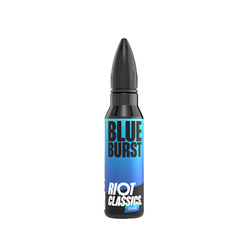 Riot Vape Juice Riot Squad Blue Burst E-Liquid Shortfill Riot Vape Juice Riot Squad Blue Burst E-Liquid Shortfill