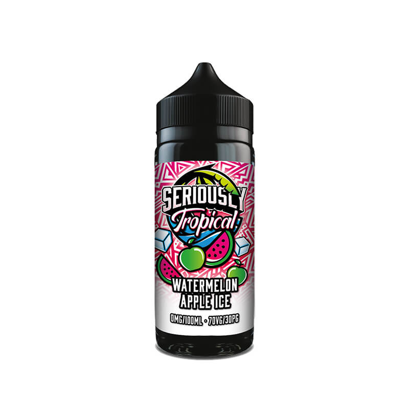 Doozy Seriously Tropical Watermelon Apple Ice Shortfill E-liquid 100ml | Vapestore UK Doozy Seriously Tropical Watermelon Apple Ice Shortfill E-liquid 100ml | Vapestore UK