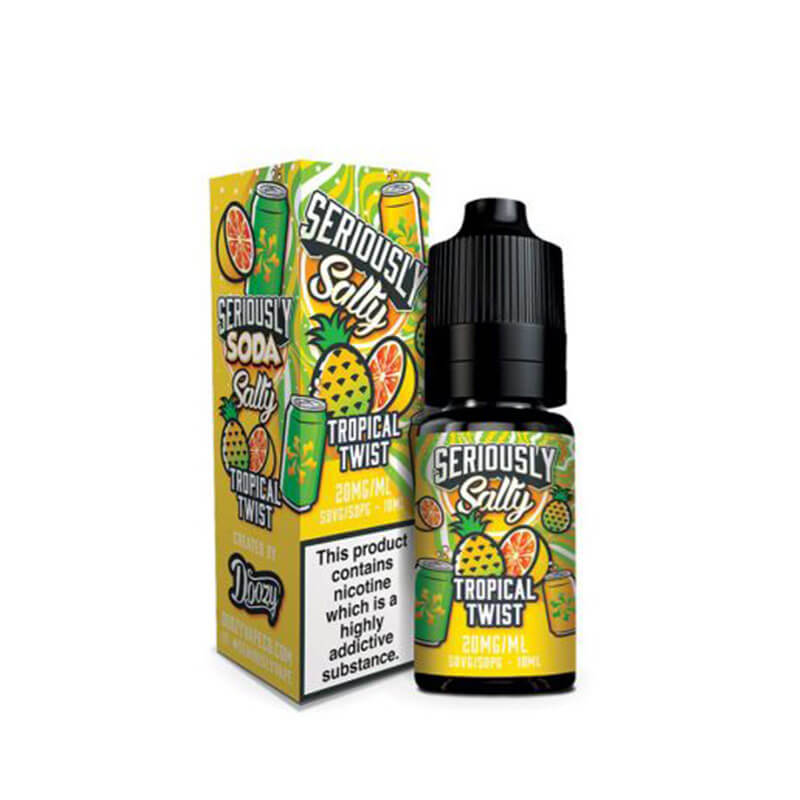 Tropical Twist Seriously Soda E-Liquid Nic Salt | Vapestore Tropical Twist Seriously Soda E-Liquid Nic Salt | Vapestore
