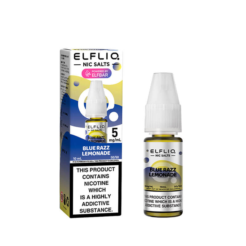Blue Razz Lemonade Elfliq Nic Salt 10ml | Vapestore UK