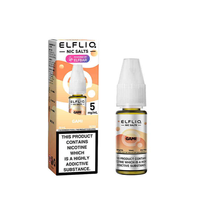 gami vape flavor Elf Bar ElfLiq Gami Nic Salt 10ml E-Liquid