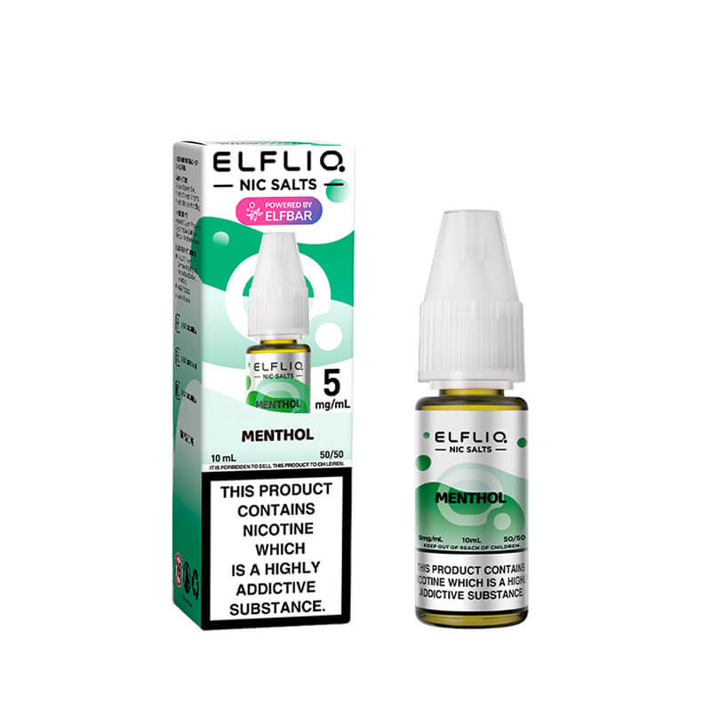 what vape liquid is like elf bar Elf Bar ElfLiq Menthol Nic Salt E-liquid
