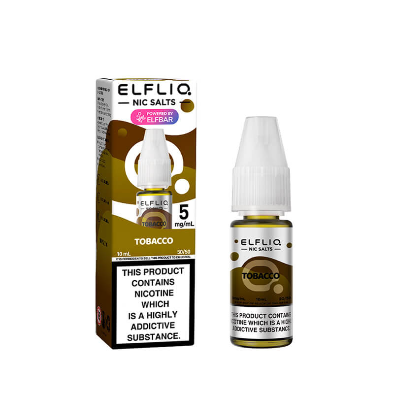 Elf Bar ElfLiq Tobacco Nic Salt E-liquid | Vapestore UK Elf Bar ElfLiq Tobacco Nic Salt E-liquid | Vapestore UK