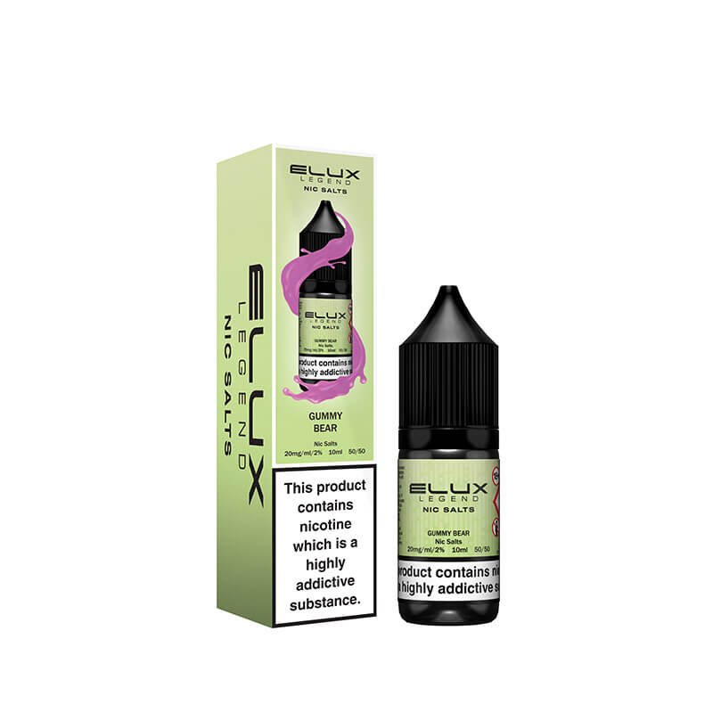 Elux Legend Gummy Bear Nic Salt 10ml E-liquid | Vapestore UK Elux Legend Gummy Bear Nic Salt 10ml E-liquid | Vapestore UK
