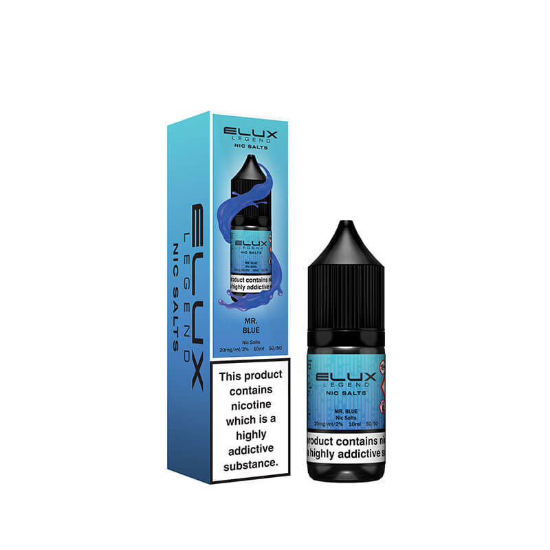 Elux Legend Mr Blue Nic Salt 10ml E-liquid | Vapestore UK Elux Legend Mr Blue Nic Salt 10ml E-liquid | Vapestore UK