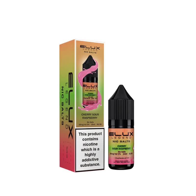 Elux Legend Cherry Sour Raspberry Nic Salt 10ml E-Liquid | Vapestore UK Elux Legend Cherry Sour Raspberry Nic Salt 10ml E-Liquid | Vapestore UK