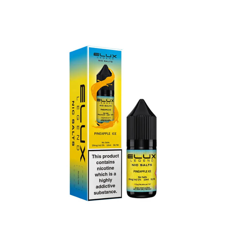 Elux Legend Pineapple Ice Nic Salt 10ml E-Liquid | Vapestore UK Elux Legend Pineapple Ice Nic Salt 10ml E-Liquid | Vapestore UK