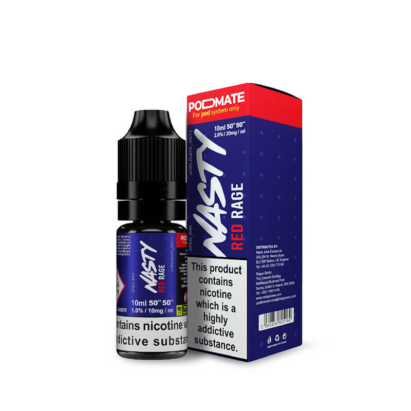 Red Rage from Mod Mate by Nasty Juice Nic Salt E-liquid | Vapestore UK Red Rage from Mod Mate by Nasty Juice Nic Salt E-liquid | Vapestore UK