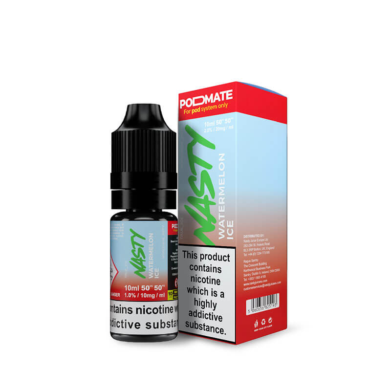 nasty juice vape juice Watermelon Ice from Pod Mate by Nasty Juice Nic Salt E-liquid