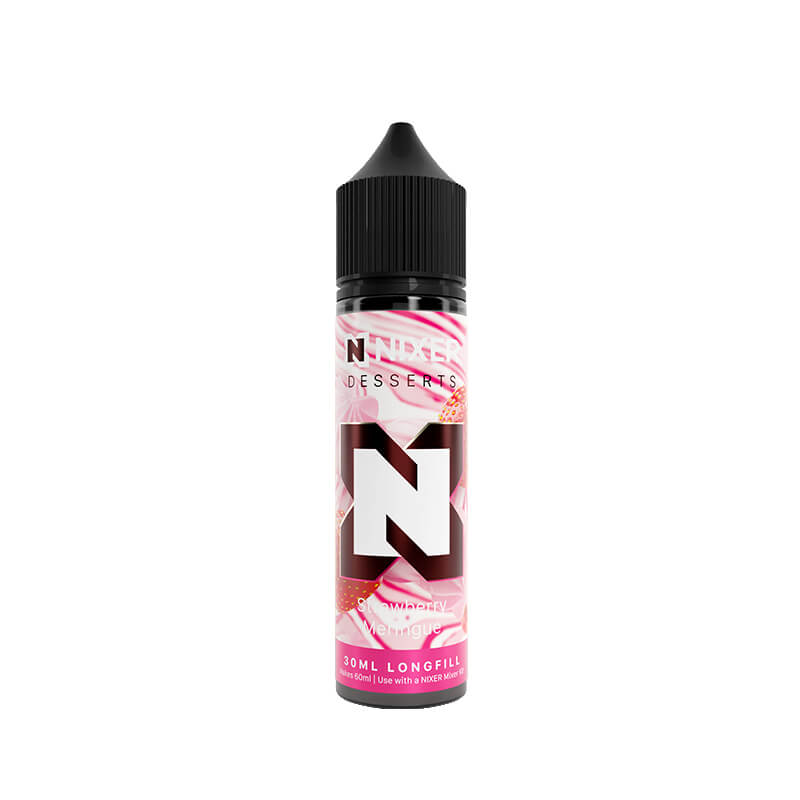 Nixer Strawberry Meringue Longfill 30ml E-liquid Concentrate | Vapestore UK Nixer Strawberry Meringue Longfill 30ml E-liquid Concentrate | Vapestore UK