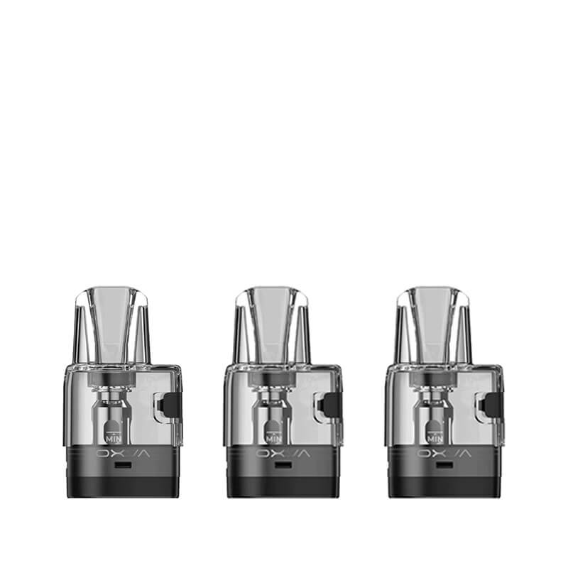 Replacement 2ml Side-Fill Fixed Coil Pods for the OXVA ONEO Pod Kit x 3 | Vapestore UK Replacement 2ml Side-Fill Fixed Coil Pods for the OXVA ONEO Pod Kit x 3 | Vapestore UK