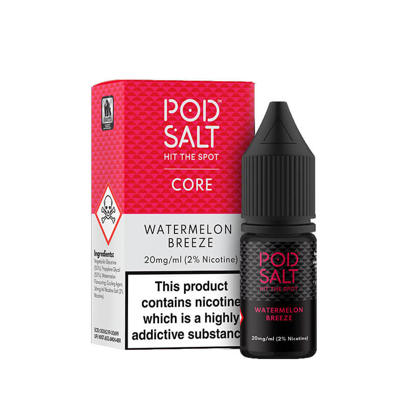Watermelon Breeze Pod Salt E-Liquid Nic Salt | Vapestore UK Watermelon Breeze Pod Salt E-Liquid Nic Salt | Vapestore UK