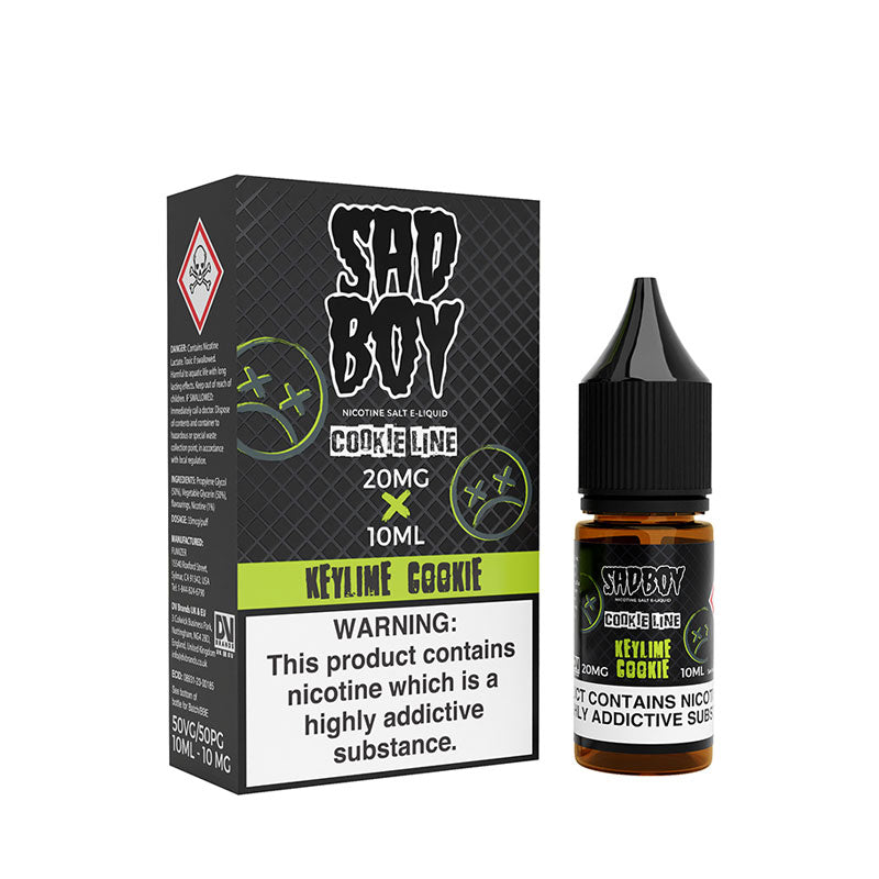 Sadboy Keylime Cookie flavour Nic Salt E-liquid | Vapestore UK Sadboy Keylime Cookie flavour Nic Salt E-liquid | Vapestore UK