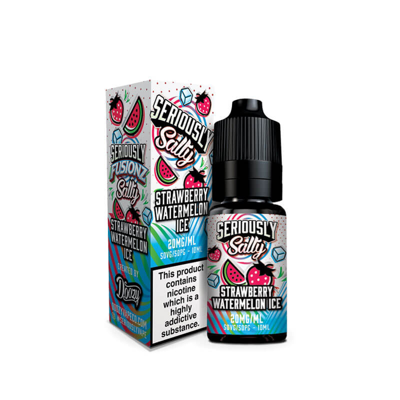 Doozy Vape Co. Seriously Fusionz Salty Strawberry Watermelon Ice Nic Salt | Vapestore UK Doozy Vape Co. Seriously Fusionz Salty Strawberry Watermelon Ice Nic Salt | Vapestore UK