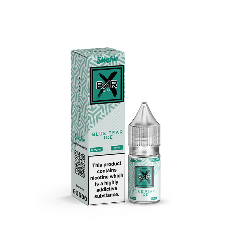 Slushie Bar Xtra Blue Pear Ice 10ml Nic Salt E-Liquid Premium Vape Juice with Great Flavour | Vapestore UK Slushie Bar Xtra Blue Pear Ice 10ml Nic Salt E-Liquid Premium Vape Juice with Great Flavour | Vapestore UK