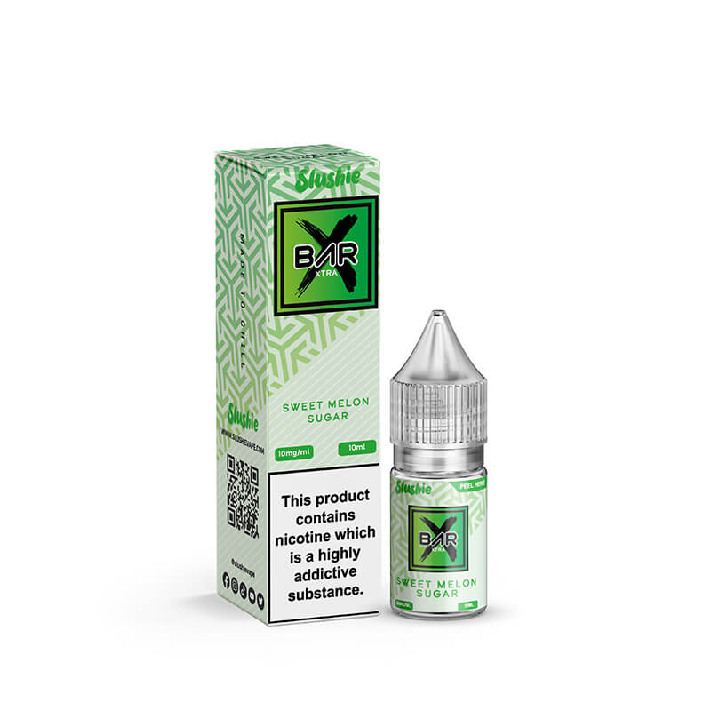 Slushie Bar Xtra Sweet Melon Sugar 10ml Nic Salt E-Liquid Premium Vape Juice with Great Flavour | Vapestore UK Slushie Bar Xtra Sweet Melon Sugar 10ml Nic Salt E-Liquid Premium Vape Juice with Great Flavour | Vapestore UK