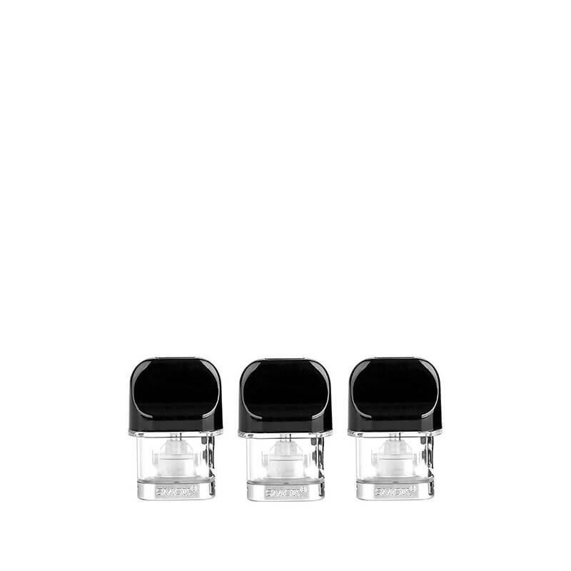 Replacement, refillable fixed-coil Smok Novo Pods x 3 | Vapestore UK Replacement, refillable fixed-coil Smok Novo Pods x 3 | Vapestore UK
