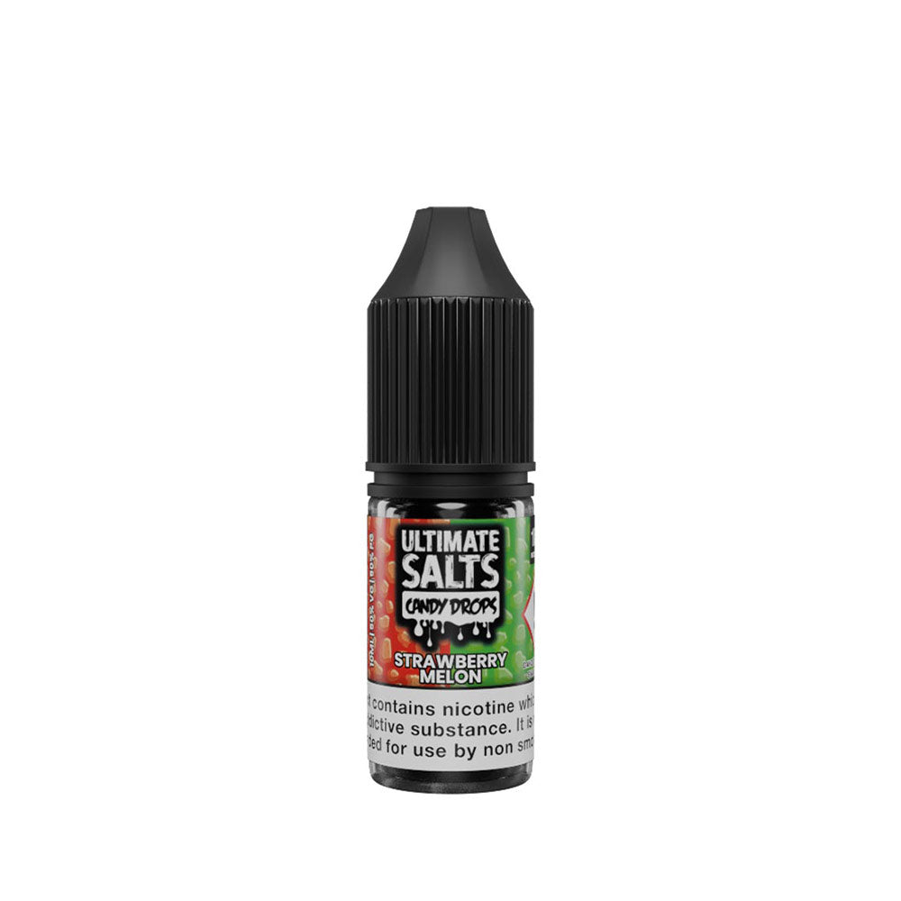 Ultimate Salts Candy Drops Strawberry Melon Nicotine Salt E-Liquid |  Vapestore UK