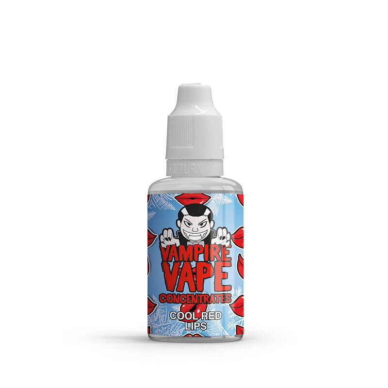 Vampire Vape Cool Red Lips Flavour Concentrate 30ml | Vapestore UK Vampire Vape Cool Red Lips Flavour Concentrate 30ml | Vapestore UK