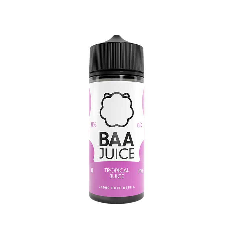 Baa Juice Tropical Juice Shortfill 100ml | Vapestore UK Baa Juice Tropical Juice Shortfill 100ml | Vapestore UK