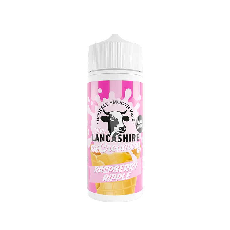 The Lancashire Creamery Raspberry Ripple 100ml Shortfill | Vapestore UK The Lancashire Creamery Raspberry Ripple 100ml Shortfill | Vapestore UK