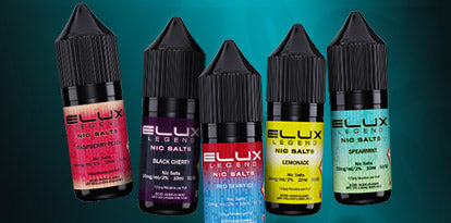 Five Flavours Join the Elux Legend Nic Salts Collection