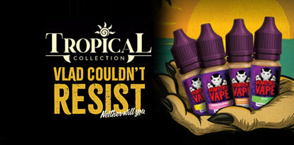 Introducing the Vampire Vape Tropical Collection: Four Sun-Drenched Flavours just in time for Summer!