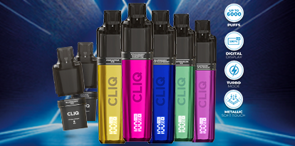 The NEW Avomi Cliq Prefilled Pod Kit: Hassle-free Vaping with a touch of Style