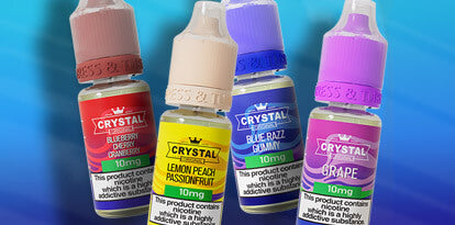 Top Crystal Vape Juice Flavours to Try in 2025: The Vapestore SKE Crystal Nic Salt Guide