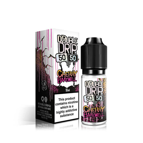 Double Drip Cherry Bakewell 50/50 E-Liquid