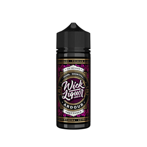 Wick Liquor Ardour Shattered 100ml Shortfill E-Liquid