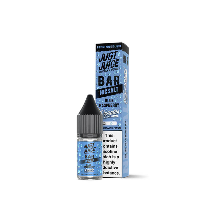 Just Juice Reborn Blue Raspberry 10ml Nic Salt E-Liquid