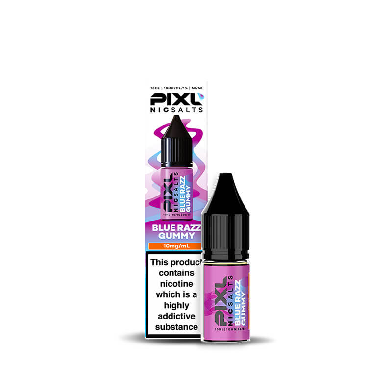 Pixl Nic Salts Blue Razz Gummy 10ml E-Liquid