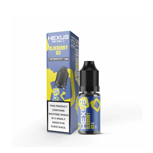 Hexus Salts Blueberry Ice Nic Salt E-Liquid 10ml