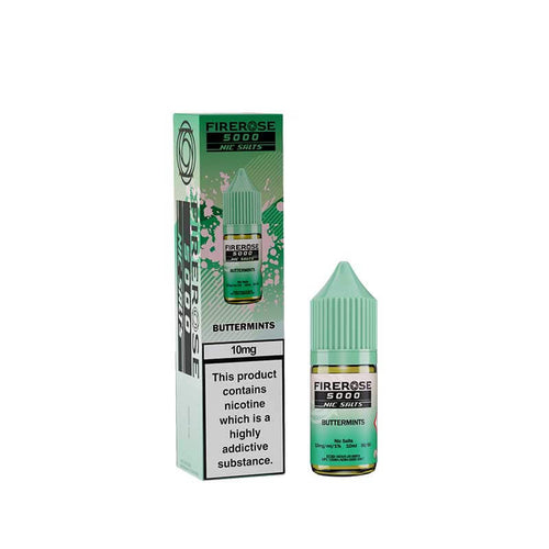 Elux Firerose 5000 Buttermints 10ml Nic Salt E-Liquid