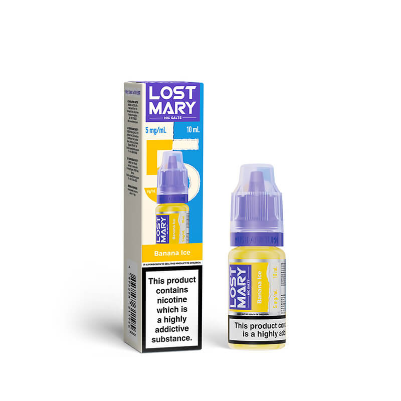 Lost Mary Banana Ice 10ml Nic Salts E-Liquid