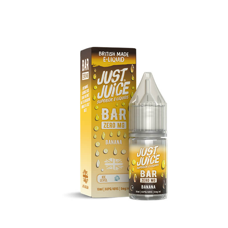 Just Juice Bar Range Banana Nic Salt E-liquid 10ml | Vapestore UK Just Juice Bar Range Banana Nic Salt E-liquid 10ml | Vapestore UK